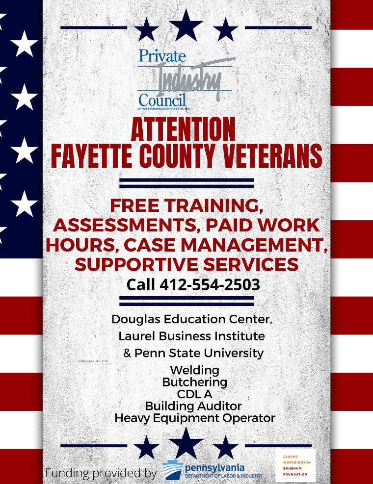 Veterans Training Flyer