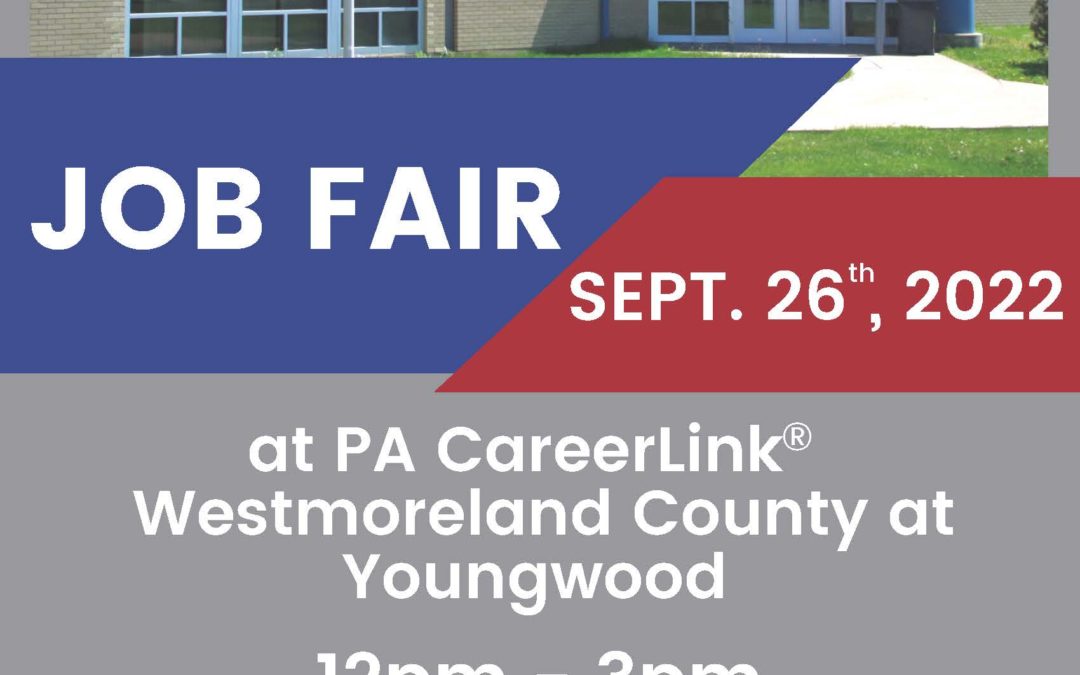 Join us for the PA CareerLink Job Fair: September 26th
