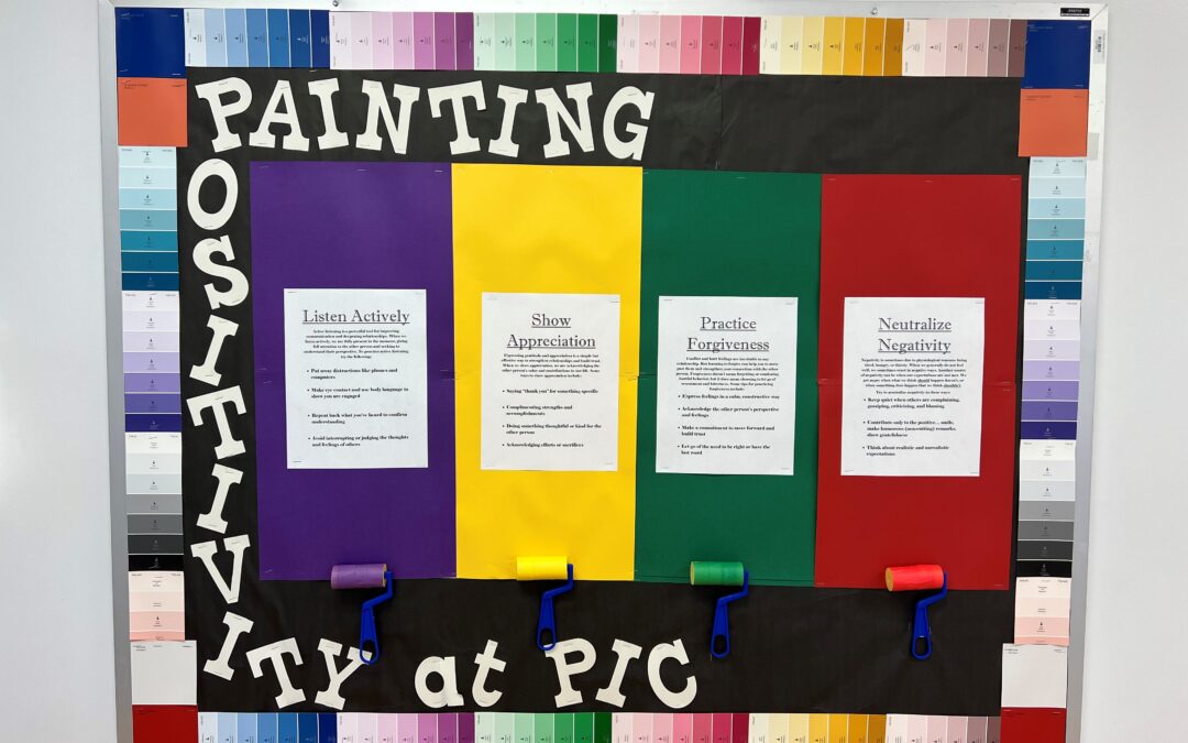 Positivity in the Workplace at PIC